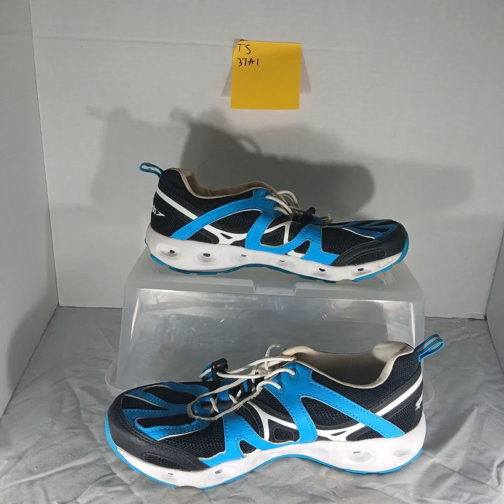 Speedo Water Shoes Aqua Shoes Aqua Socks Blue Black Athletic‎ Mens Size 9